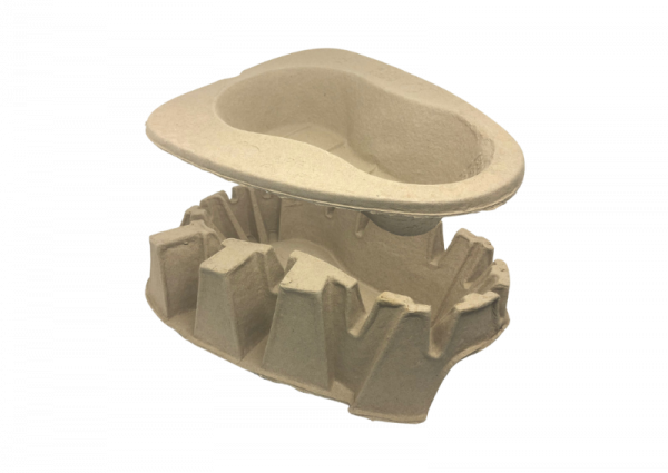 Bedpan liner graduated on bedpan support 100kg