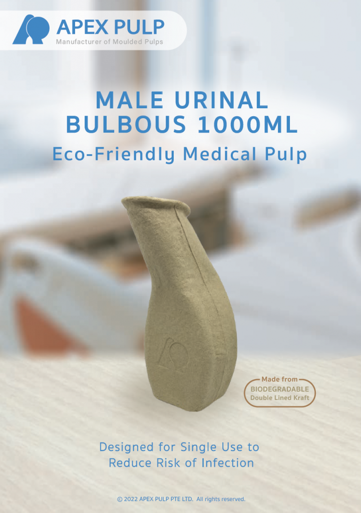 Male Urinal Bulbous APEX PULP